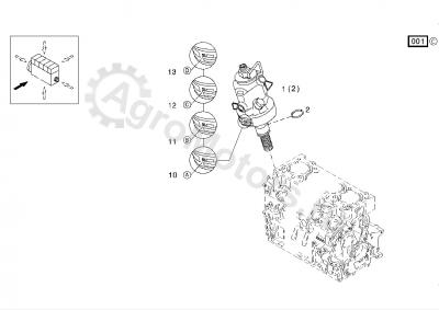 01340404 Насос топливный Вид 1