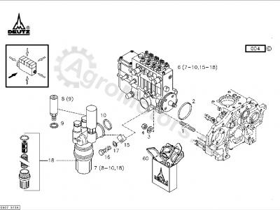 04233878 Насос топливный Вид 1