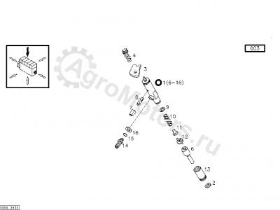 01318362 Пружина клапана Вид 1 01318362 Пружина клапана Вид 1