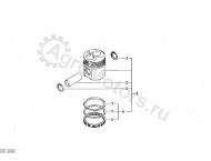 02233660 Палец поршневой