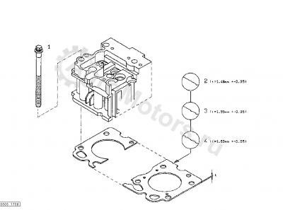02109444 Болт ГБЦ Вид 1 02109444 Болт ГБЦ Вид 1