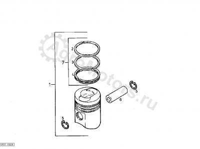 04148978 Поршень Вид 1